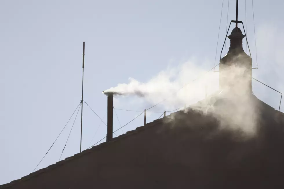 White Smoke Pours Out of Sistine Chapel Chimney, Signaling New Pope