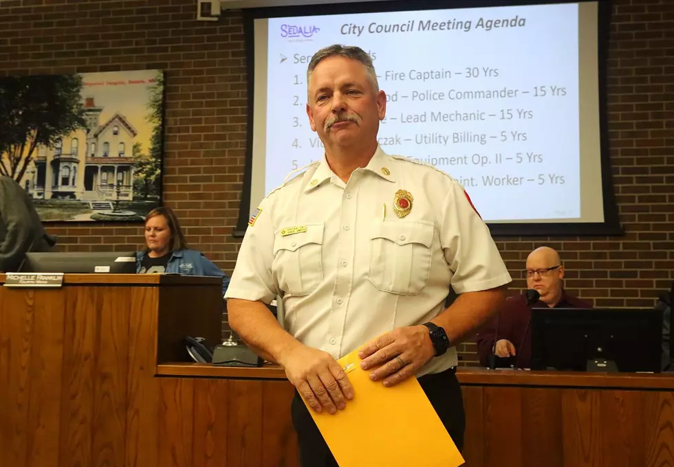 Service Awards Lead Off Council Meeting